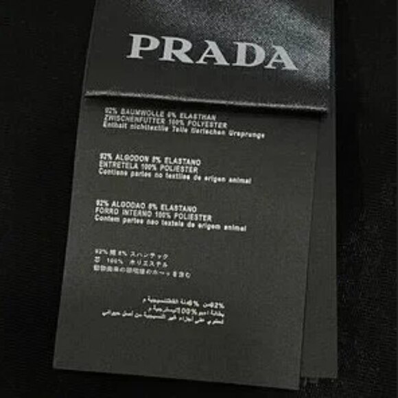 Prada Black Fitted Tank Top - Picture 4 of 7